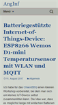 Mobile Screenshot of anginf.de